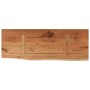 Rechteckiges Wandregal aus Akazienholz mit lebender Kante, 70 x 30 x 2,5 cm von , Regale und Regale - Ref: Foro24-370237, Pre...