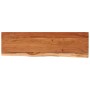 Estante pared rectangular madera acacia borde vivo 100x30x2,5cm de , Estantes y estanterías - Ref: Foro24-370240, Precio: 56,...