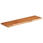 Rechteckiges Wandregal aus Akazienholz mit lebender Kante, 100 x 30 x 2,5 cm von , Regale und Regale - Ref: Foro24-370240, Pr...