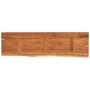 Estante pared rectangular madera acacia borde vivo 100x30x2,5cm de , Estantes y estanterías - Ref: Foro24-370240, Precio: 56,...