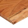 Rechteckiges Wandregal aus Akazienholz mit lebender Kante, 100 x 30 x 2,5 cm von , Regale und Regale - Ref: Foro24-370240, Pr...