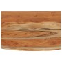 Estante pared rectangular madera acacia borde vivo 70x40x2,5 cm de , Estantes y estanterías - Ref: Foro24-370249, Precio: 47,...