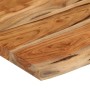 Rechteckiges Wandregal aus Akazienholz mit lebender Kante, 70 x 40 x 2,5 cm von , Regale und Regale - Ref: Foro24-370249, Pre...