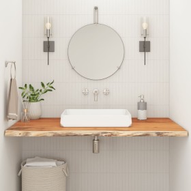 Encimera de baño rectangular madera maciza acacia 110x60x2,5 cm de , Encimeras - Ref: Foro24-370263, Precio: 95,99 €, Descuen...