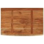 Rechteckiges Wandregal aus Akazienholz mit lebender Kante, 60 x 40 x 3,8 cm von , Regale und Regale - Ref: Foro24-370296, Pre...