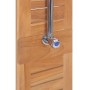 Teak solid wood garden shower 70x75x204 cm by vidaXL, Pool and spa accessories - Ref: Foro24-44667, Price: 245,57 €, Discount: %