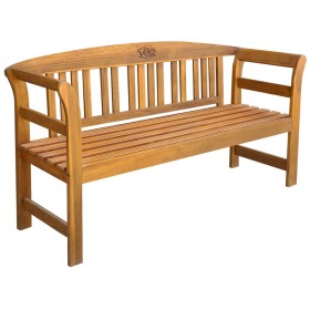 Banco de jardín madera maciza de acacia 157 cm de vidaXL, Bancos de jardín - Ref: Foro24-44131, Precio: 172,99 €, Descuento: %