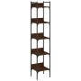 Bookcase with 5 shelves brown oak wood 35x30x174 cm by , Bookcases and shelves - Ref: Foro24-838857, Price: 50,03 €, Discount: %