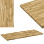 Tablero de mesa rectangular madera maciza roble 44 mm 100x60 cm de vidaXL, Tableros para mesas - Ref: Foro24-246000, Precio: ...