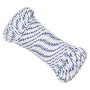 White polypropylene boat rope 3 mm 100 m by , Ropes and metal cords - Ref: Foro24-152271, Price: 12,40 €, Discount: %