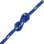 Blue polypropylene boat rope 3 mm 100 m by , Ropes and metal cords - Ref: Foro24-152430, Price: 13,90 €, Discount: %