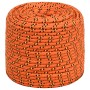 Orange polypropylene boat rope 10 mm 25 m by , Ropes and metal cords - Ref: Foro24-152665, Price: 16,66 €, Discount: %