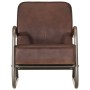 Brown genuine leather armchair by , Armchairs - Ref: Foro24-359632, Price: 247,98 €, Discount: %