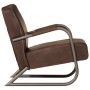 Brown genuine leather armchair by , Armchairs - Ref: Foro24-359632, Price: 247,98 €, Discount: %