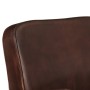 Sillón de cuero auténtico marrón de , Sillones - Ref: Foro24-359632, Precio: 247,98 €, Descuento: %