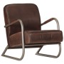 Brown genuine leather armchair by , Armchairs - Ref: Foro24-359632, Price: 247,98 €, Discount: %