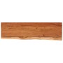 Estante pared rectangular madera acacia borde vivo 70x20x2,5 cm de , Estantes y estanterías - Ref: Foro24-370225, Precio: 32,...