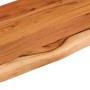 Rectangular wall shelf acacia wood live edge 70x20x2.5 cm by , Shelves and shelves - Ref: Foro24-370225, Price: 32,08 €, Disc...