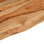 Rectangular wall shelf acacia wood live edge 140x20x2.5cm by , Shelves and shelves - Ref: Foro24-370231, Price: 47,24 €, Disc...