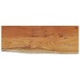 Estante pared rectangular madera acacia borde vivo 80x30x2,5 cm de , Estantes y estanterías - Ref: Foro24-370238, Precio: 43,...