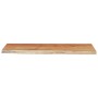 Rechteckiges Wandregal aus Akazienholz mit lebender Kante, 80 x 30 x 2,5 cm von , Regale und Regale - Ref: Foro24-370238, Pre...