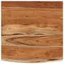 Square acacia wood wall shelf live edge 40x40x2.5 cm by , Shelves and shelves - Ref: Foro24-370246, Price: 28,46 €, Discount: %