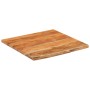 Square acacia wood wall shelf live edge 40x40x2.5 cm by , Shelves and shelves - Ref: Foro24-370246, Price: 28,46 €, Discount: %