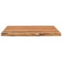 Square acacia wood wall shelf live edge 40x40x2.5 cm by , Shelves and shelves - Ref: Foro24-370246, Price: 28,46 €, Discount: %