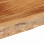 Rectangular acacia wood board live edge 100x40x2.5 cm by , Table tops - Ref: Foro24-370252, Price: 55,82 €, Discount: %