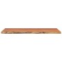 Rectangular board acacia wood live edge 80x40x2.5 cm by , Table tops - Ref: Foro24-370250, Price: 50,81 €, Discount: %