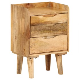 Solid mango wood bedside table 40x30x59.5 cm by vidaXL, Nightstands - Ref: Foro24-246788, Price: 146,99 €, Discount: %