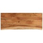 Rectangular board acacia wood live edge 90x40x3.8 cm by , Table tops - Ref: Foro24-370299, Price: 62,99 €, Discount: %