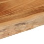 Rectangular board acacia wood live edge 90x40x3.8 cm by , Table tops - Ref: Foro24-370299, Price: 62,99 €, Discount: %