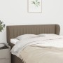 Taupe gray fabric headboard 147x23x78/88 cm by , Headboards and footboards - Ref: Foro24-3117384, Price: 66,99 €, Discount: %