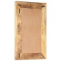 Hand carved mirror solid mango wood 80x50x2.6 cm by , Mirrors - Ref: Foro24-321645, Price: 89,93 €, Discount: %