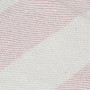 Striped blanket aged pink cotton 125x150 cm by vidaXL, Blankets - Ref: Foro24-133800, Price: 15,43 €, Discount: %