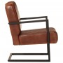 Brown genuine leather armchair by , Armchairs - Ref: Foro24-359637, Price: 224,83 €, Discount: %