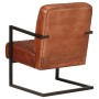 Brown genuine leather armchair by , Armchairs - Ref: Foro24-359637, Price: 224,83 €, Discount: %