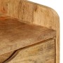 Mesita de noche de madera maciza de mango 40x30x59,5 cm de vidaXL, Mesitas de noche - Ref: Foro24-246788, Precio: 135,50 €, D...