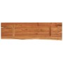 Estante pared rectangular madera acacia borde vivo 40x20x2,5 cm de , Estantes y estanterías - Ref: Foro24-370222, Precio: 21,...