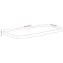 Rectangular wall shelf acacia wood live edge 40x20x2.5 cm by , Shelves and shelves - Ref: Foro24-370222, Price: 19,43 €, Disc...