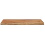 Rectangular wall shelf acacia wood live edge 60x30x2.5 cm by , Shelves and shelves - Ref: Foro24-370236, Price: 29,99 €, Disc...