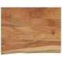 Rectangular wall shelf acacia wood live edge 40x30x2.5 cm by , Shelves and shelves - Ref: Foro24-370234, Price: 23,95 €, Disc...