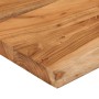 Rechteckiges Wandregal aus Akazienholz mit lebender Kante, 40 x 30 x 2,5 cm von , Regale und Regale - Ref: Foro24-370234, Pre...