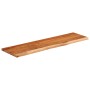 Rectangular wall shelf acacia wood live edge 110x30x2.5cm by , Shelves and shelves - Ref: Foro24-370241, Price: 48,85 €, Disc...