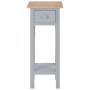 Gray wooden side table 27x27x65.5 cm by vidaXL, Side tables - Ref: Foro24-280058, Price: 79,99 €, Discount: %