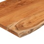 Rectangular bathroom countertop solid acacia wood 100x60x2.5 cm by , Countertops - Ref: Foro24-370262, Price: 83,99 €, Discou...