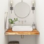 Encimera de baño rectangular madera maciza acacia 80x60x2,5 cm de , Encimeras - Ref: Foro24-370260, Precio: 70,40 €, Descuent...