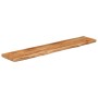 Rectangular wall shelf acacia wood live edge 100x20x3.8cm by , Shelves and shelves - Ref: Foro24-370276, Price: 45,99 €, Disc...