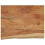 Estante pared rectangular madera acacia borde vivo 50x40x3,8 cm de , Estantes y estanterías - Ref: Foro24-370295, Precio: 41,...